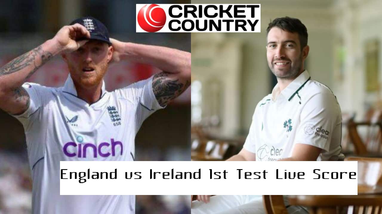 LIVE England vs Ireland Day 1 Lord's Test Score: Ireland Face Bazzball Test Against Ben Stokes' Men